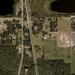 Fort Green Florida High Resolution Satellite Map