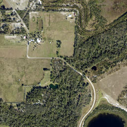 Bunker Hill Florida High Resolution Satellite Map
