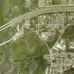 Rubonia Florida High Resolution Satellite Map