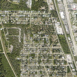 Florida Ridge map(satellite map)