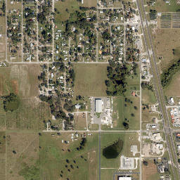 Wauchula Hills Florida High Resolution Satellite Map