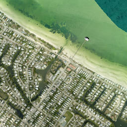 Anna Maria map(satellite map)