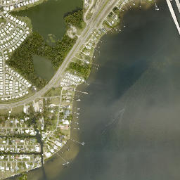 Fullers Earth Florida High Resolution Satellite Map