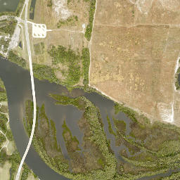 Fort Hamer Florida High Resolution Satellite Map