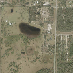 Fort Drum Florida High Resolution Satellite Map