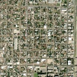 Laredo, Texas High Resolution Satellite Map