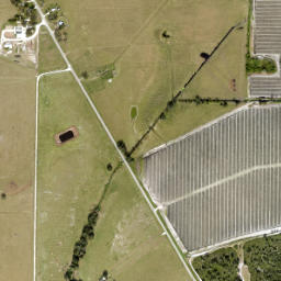 Manhattan Florida High Resolution Satellite Map