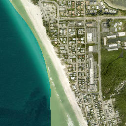 Holmes Beach map(satellite map)
