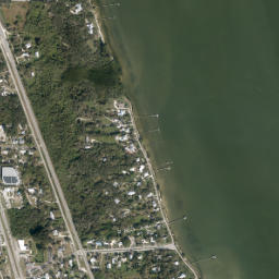 Saint Lucie Florida High Resolution Satellite Map