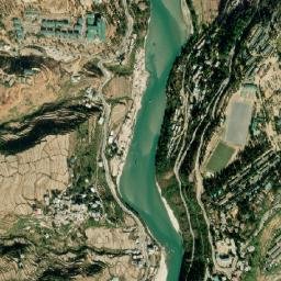 Wangdue Phodrang map(satellite map)
