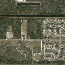 Fort Pierce North map(satellite map)