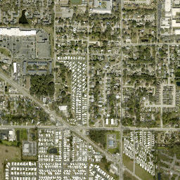 West Samoset Florida High Resolution Satellite Map