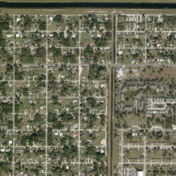 Sunland Gardens Florida High Resolution Satellite Map