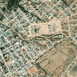 Valle de Zaragoza map(satellite map)