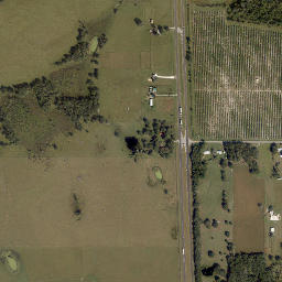 Moffitt Florida High Resolution Satellite Map