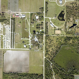 Waterbury Florida High Resolution Satellite Map