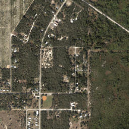 De Soto City Florida High Resolution Satellite Map