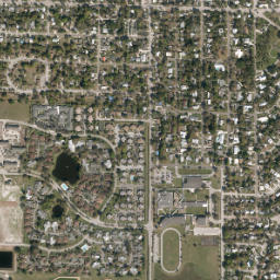 Glidden Park Florida High Resolution Satellite Map
