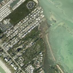 Longboat Key map(satellite map)