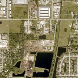 Satellite view of Palm Aire Country Club