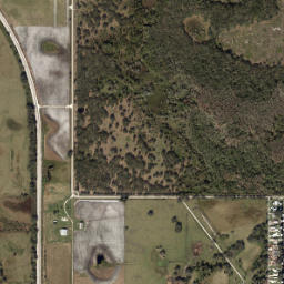 Istokpoga Florida High Resolution Satellite Map