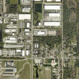 Tallevast Florida High Resolution Satellite Map