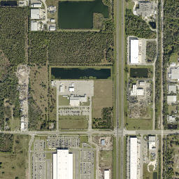 Matoaka Florida High Resolution Satellite Map
