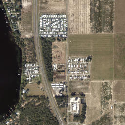 Kuhlman Florida High Resolution Satellite Map