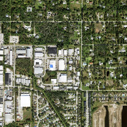 North Sarasota map(satellite map)