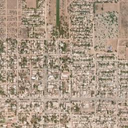 Pueblo Yaqui map(satellite map)