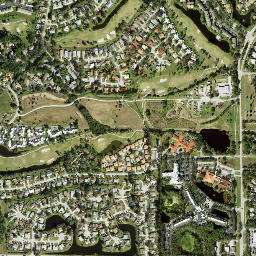 The Meadows map(satellite map)