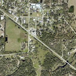 Myakka City Florida High Resolution Satellite Map