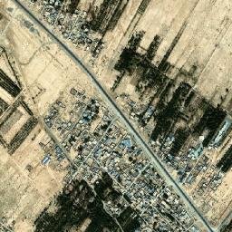 Sib va Suran map(satellite map)