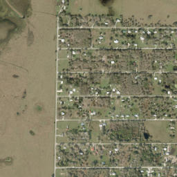 Dixie Ranch Acres Florida High Resolution Satellite Map
