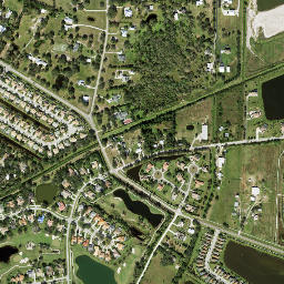 Tatum Ridge Florida High Resolution Satellite Map