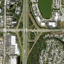 Satellite view of Bent Tree Country Club