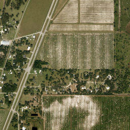 Brownville Florida High Resolution Satellite Map