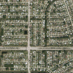 Port Saint Lucie map(satellite map)