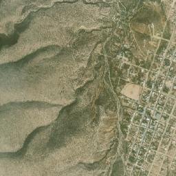 Sierra Mojada map(satellite map)