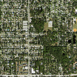 Ridge Wood Heights map(satellite map)