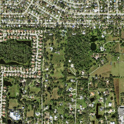 Lake Sarasota map(satellite map)