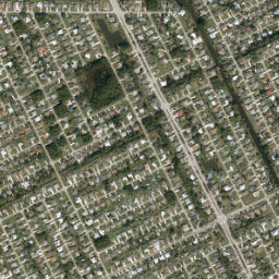 Port Saint Lucie Florida High Resolution Satellite Map