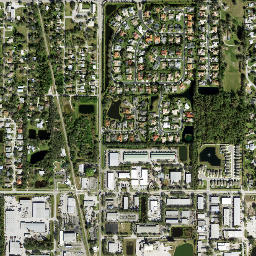 Bee Ridge Florida High Resolution Satellite Map