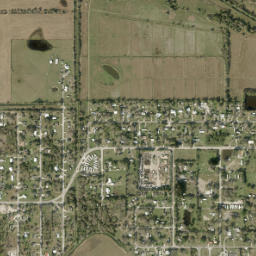 Whispering Pines Florida High Resolution Satellite Map