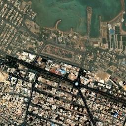 Hurghada map(satellite map)