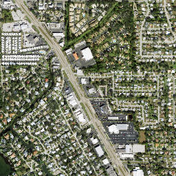 Gulf Gate Estates map(satellite map)