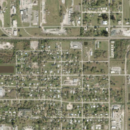 Barber Quarters Florida High Resolution Satellite Map