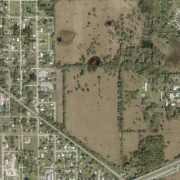 Cypress Quarters map(satellite map)