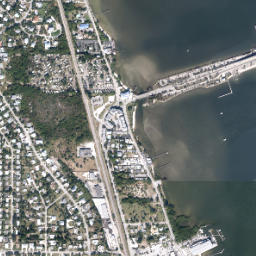 Jensen Beach map(satellite map)