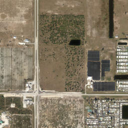 Bairs Den Florida High Resolution Satellite Map